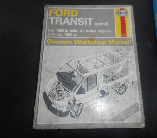 Ford transit haynes manual - transit, 1.6