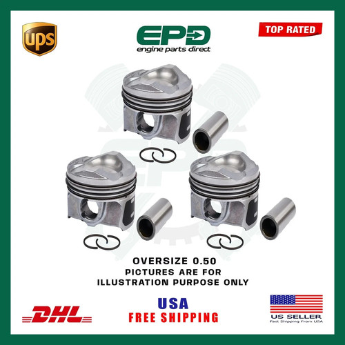 Petrol engine pistons - 1.0t,